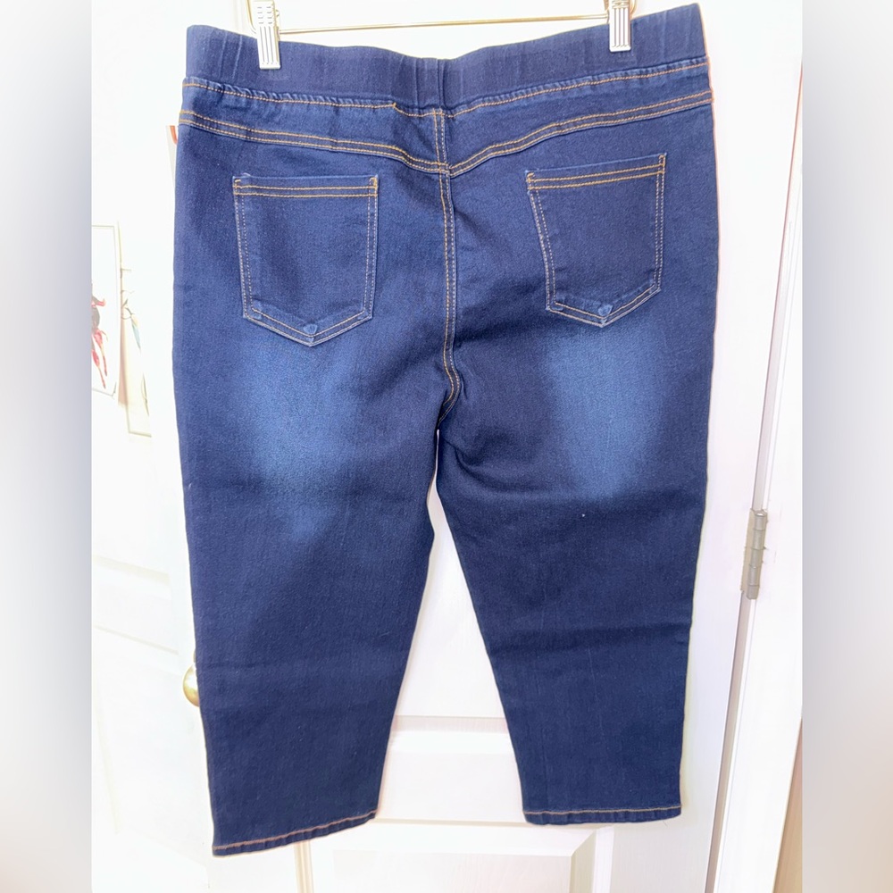 Dark Blue Denim Jeans - Picture 3 of 3